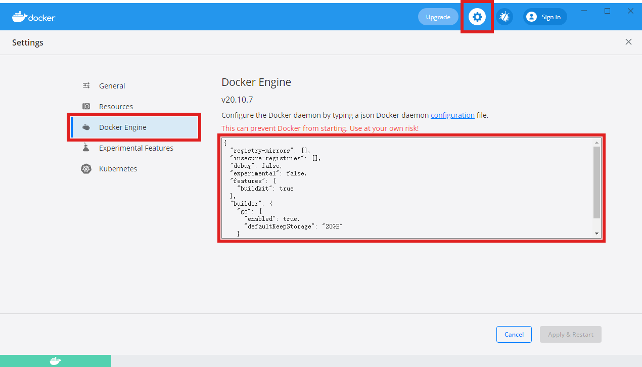 Desktop-Deamon-Config